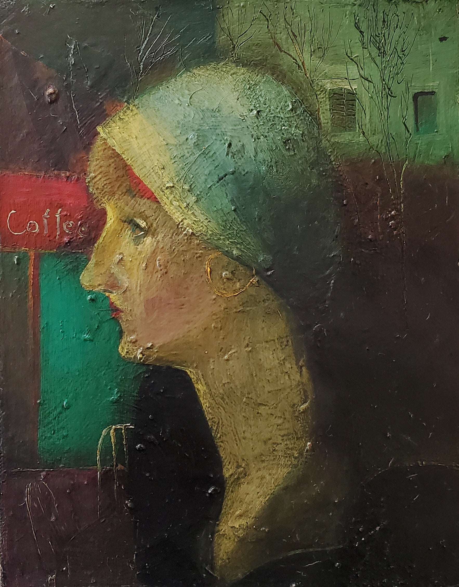 作者不詳 油彩画 Unknown oil painting – curve-arts