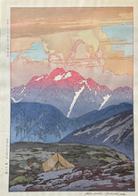 Load image into Gallery viewer, 【Genuine guarantee】Yoshida Hiroshi Twelve scenes in the Japan Alps 12prints Ask price