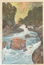 Load image into Gallery viewer, 【Genuine guarantee】Yoshida Hiroshi Twelve scenes in the Japan Alps 12prints Ask price