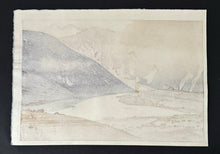 Load image into Gallery viewer, 【Genuine guarantee】Yoshida Hiroshi Twelve scenes in the Japan Alps 12prints Ask price