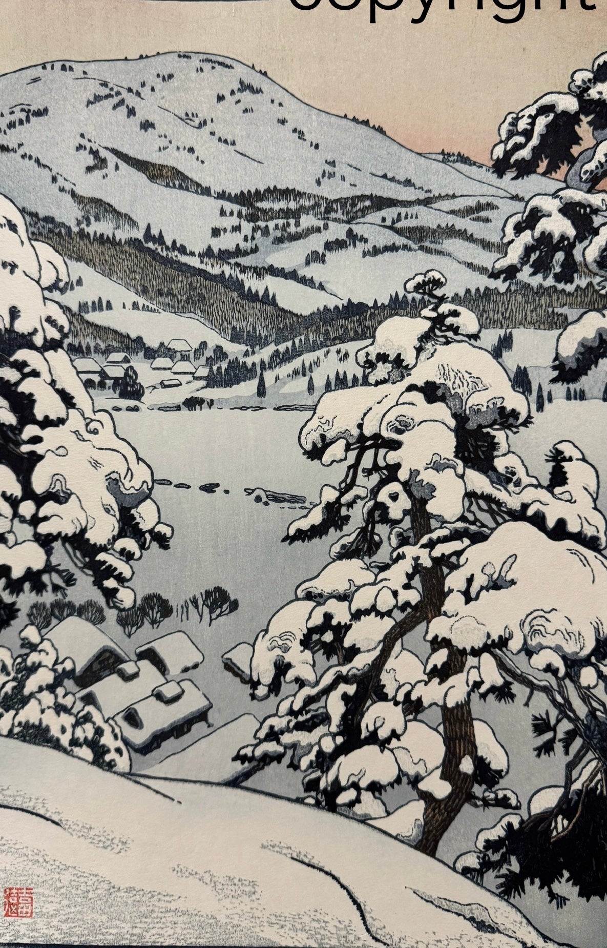 吉田遠志　アスピンにて　額入り 吉田遠志 アスピンにて 額入り 吉田遠志 アスピンにて 額入り