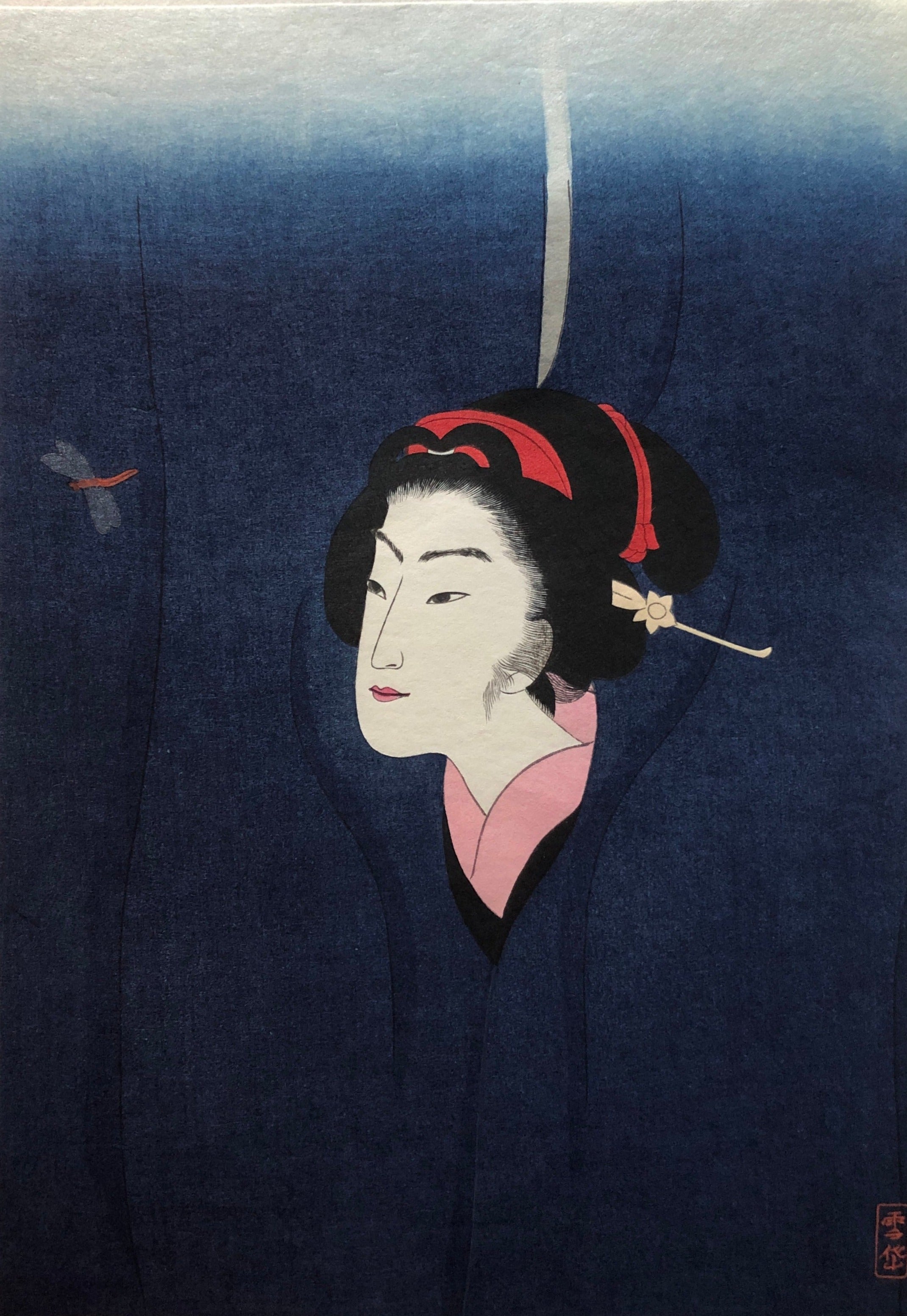 ★小村雪岱 木版画 2点セット 小村雪岱画集 限定版 木版画入(小村雪岱 著 ; 雪岱会 編) / 古本