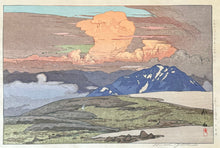 Load image into Gallery viewer, 【Genuine guarantee】Yoshida Hiroshi Twelve scenes in the Japan Alps 12prints Ask price