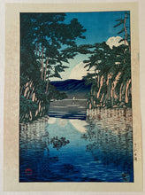 画像をギャラリービューアに読み込む, 【真作保証】川瀬巴水 日本新八景 巴水木版画8葉、山川秀峰2葉