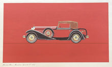 画像をギャラリービューアに読み込む, 【真作保証】メルセデスベンツ リトグラフ Mercedes-Benz
