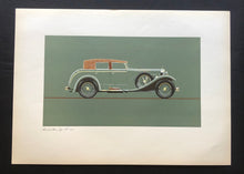 画像をギャラリービューアに読み込む, 【真作保証】メルセデスベンツ リトグラフ Mercedes-Benz