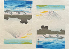 Load image into Gallery viewer, 【Guaranteed genuine】 Takahashi Shotei  postcard size, Lake Kawaguchi
