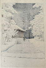 Load image into Gallery viewer, 【Genuine guarantee】KAWASE HASUI, HALL OF THE GOLDEN HUE,HIRAIZUMI 
