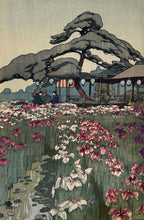 画像をギャラリービューアに読み込む, 【真作保証】吉田博  東京拾二題　堀切の志ようぶ
