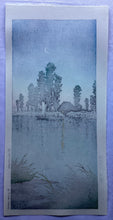 Load image into Gallery viewer, 【Guaranteed genuine】Kawase Hasui, Dusk at Itako, 1932,
