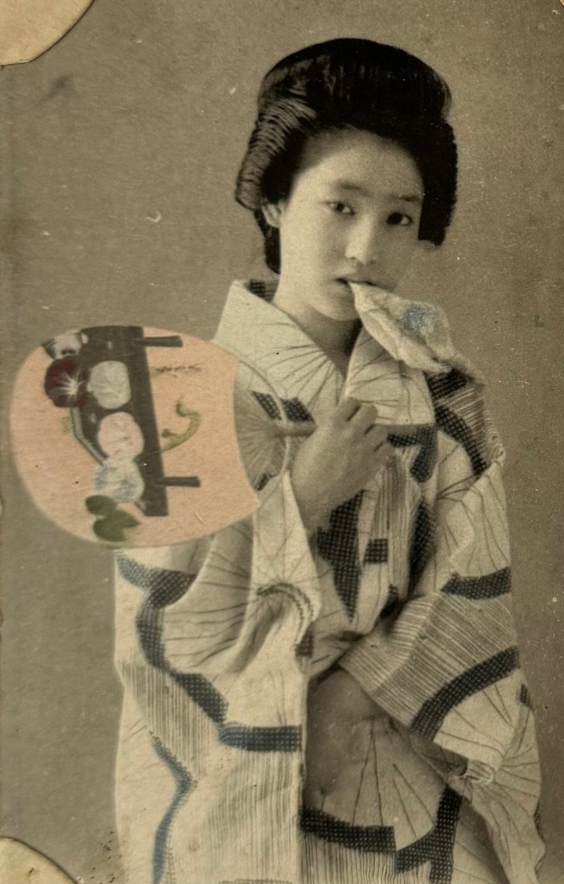 美人絵葉書帖 明治37年 Bijin collection book postcard beauty