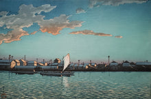 Load image into Gallery viewer, 【Guaranteed genuine】Kawase Hasui  Hama-cho River Bank
