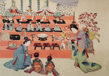 画像をギャラリービューアに読み込む, 作者不詳　Festival of Dolls　雛祭り
