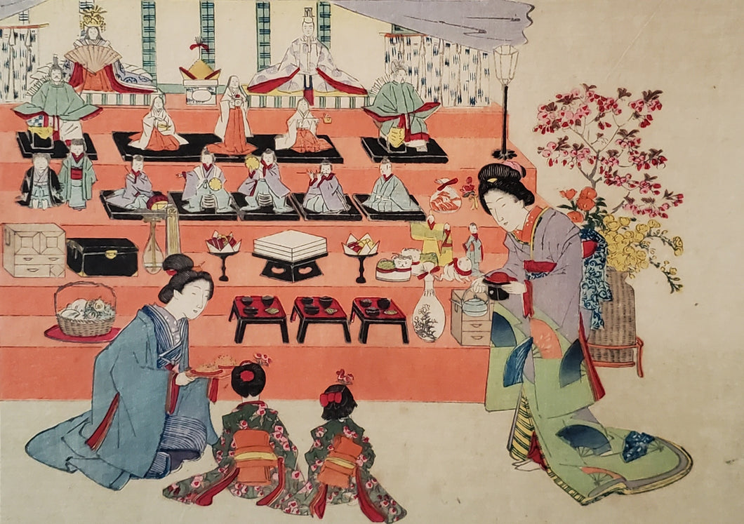 作者不詳　Festival of Dolls　雛祭り
