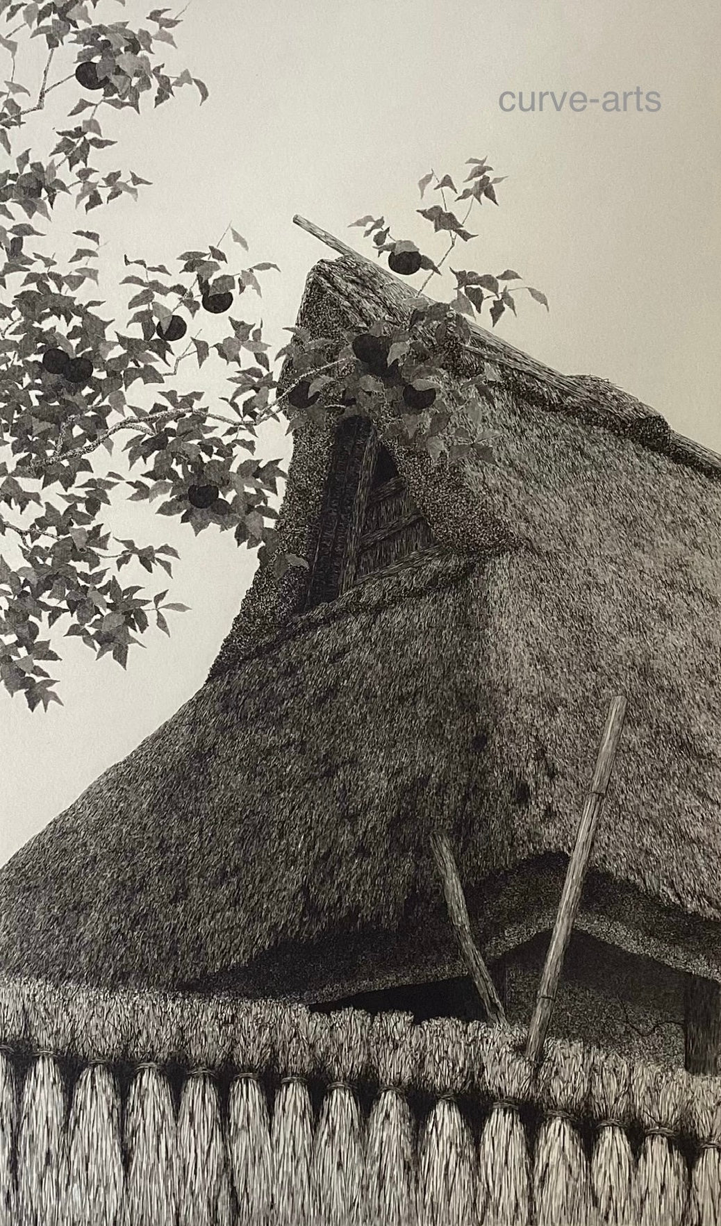 真作保証】田中良平 秋 Tanaka Ryohei Japanese woodcut prin