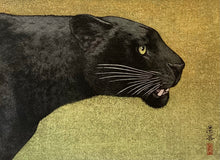 画像をギャラリービューアに読み込む, 【真作保証】吉田遠志　Black Panther

