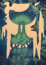 画像をギャラリービューアに読み込む, 商談中【真作保証】吉田遠志　Jupitar  木星  1968
