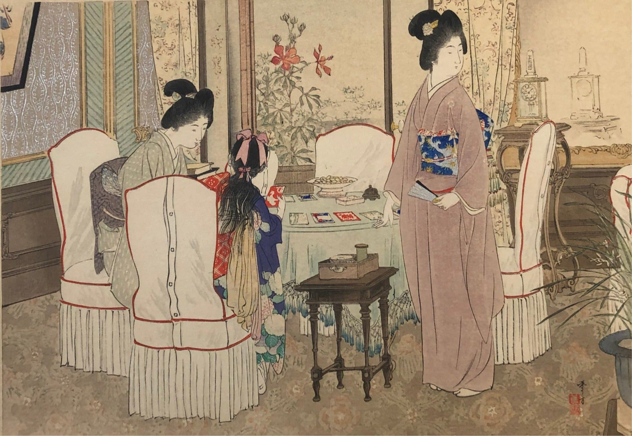 【真作】絵画　寺崎広業　日本画　石に鶺鴒図　墨一色の花鳥画　箱・黄袋入　X41 商品 – ページ 41 – curve-arts
