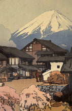 画像をギャラリービューアに読み込む, 【真作保証】吉田博　富士拾景　船津
