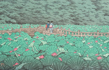 Load image into Gallery viewer, 【Genuine guarantee】Kawase Hasui, Shiba benten pond
