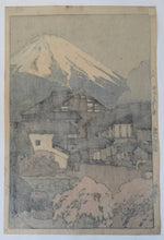 画像をギャラリービューアに読み込む, 【真作保証】吉田博　富士拾景　船津
