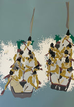 画像をギャラリービューアに読み込む, 【真作保証】田中正秋　諸手船神事 島根　
