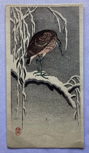 画像をギャラリービューアに読み込む, 【真作保証】小原祥邨　古邨　小判１
