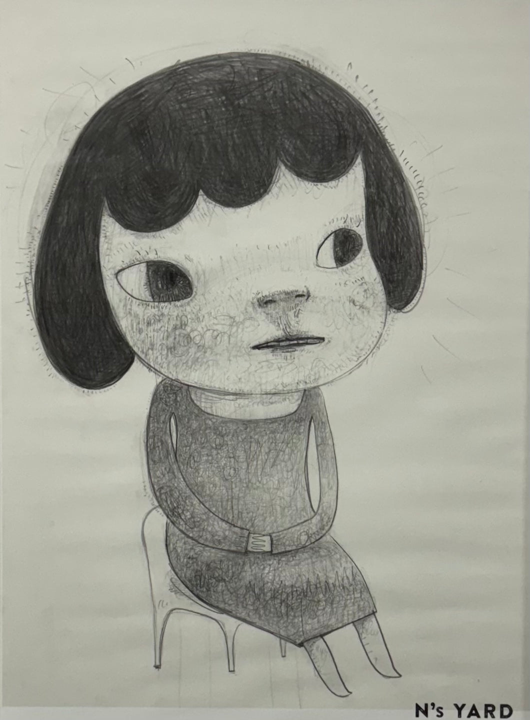 【真作保証】奈良美智　Younge Mother