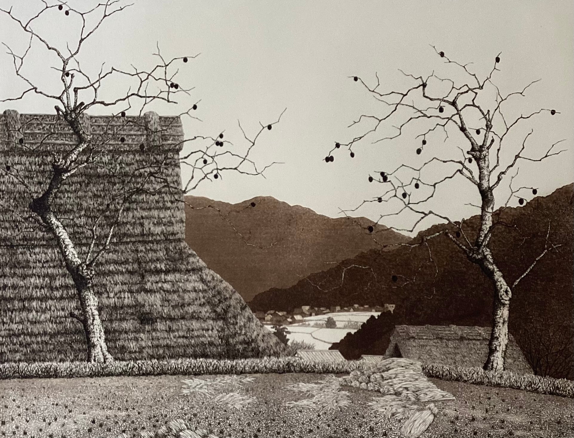 Tanaka Ryohei Japanese Etching – curve-arts