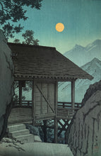 Load image into Gallery viewer, 【Genuine guarantee】Kawase Hasui　The Yama Temple, Yamagata 1941 
