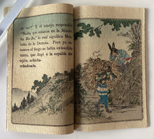 画像をギャラリービューアに読み込む, 【真作保証】ちりめん本  勝々山　スペイン語
