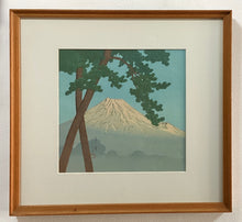 画像をギャラリービューアに読み込む, 【真作保証】川瀬巴水　冨士の曙
