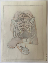 画像をギャラリービューアに読み込む, 【真作保証】吉田遠志　Tiger
