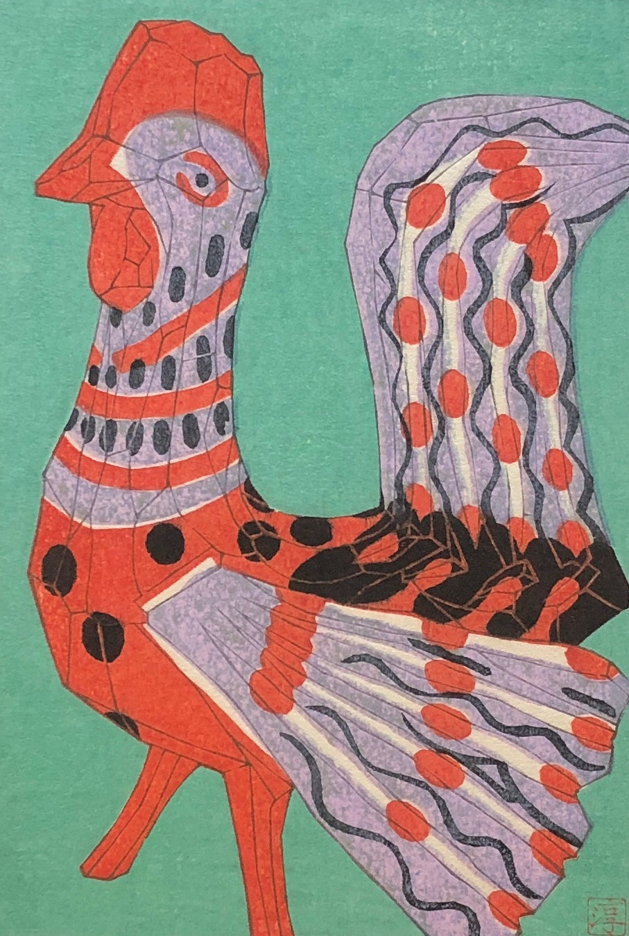 ○超希少極美品 加山又造 『朱い千羽鶴』 木版画 タトウ/黄袋 美人画 着物 加山又造 / 千羽鶴 | 壁紙ギャラリー KAGIROHI