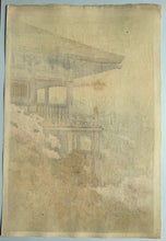 画像をギャラリービューアに読み込む, 【真作保証】伊藤雄半　清水寺（仮）
