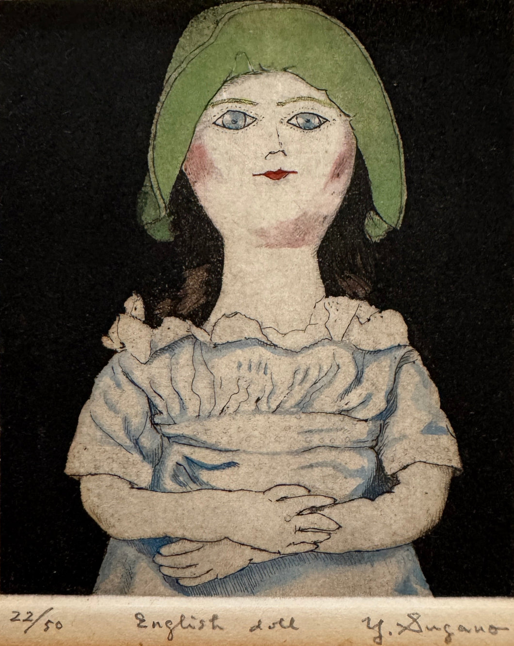 【真作保証】菅野陽　English Doll