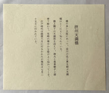 画像をギャラリービューアに読み込む, 葛飾北斎　諸国名橋奇覧　摂州天満橋　復刻版
