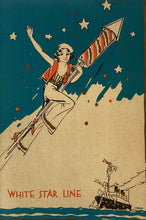 画像をギャラリービューアに読み込む, WHITE STAR LINE 　OLYMPIC　 ディナーメニュー　
