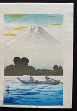 Load image into Gallery viewer, 【Guaranteed genuine】 Takahashi Shotei  postcard size, Lake Kawaguchi
