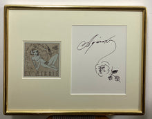 画像をギャラリービューアに読み込む, 【真作保証】宇野亜喜良　蔵書票　サイン
