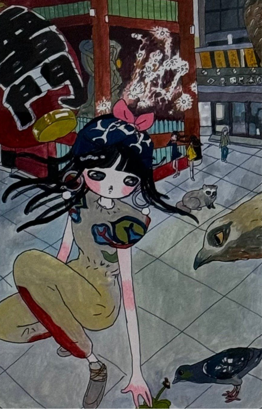 【真作保証】タカノ綾　TAKANO AYA deep-connecting with nature network