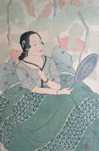 画像をギャラリービューアに読み込む, 【真作保証】ポール・ジャクレー　チャモロの女ー緑、連作「虹」より
