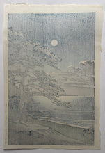 Load image into Gallery viewer, 【Guaranteed genuine】 Kawase Hasui,  spring moon ninomiya beach 
