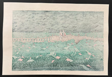 Load image into Gallery viewer, 【Genuine guarantee】Kawase Hasui, Shiba benten pond
