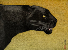 画像をギャラリービューアに読み込む, 【真作保証】吉田遠志　Black panther
