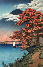 Load image into Gallery viewer, 【Guaranteed genuine】Kawase Hasui  Lake Chuzenji, Nikko
