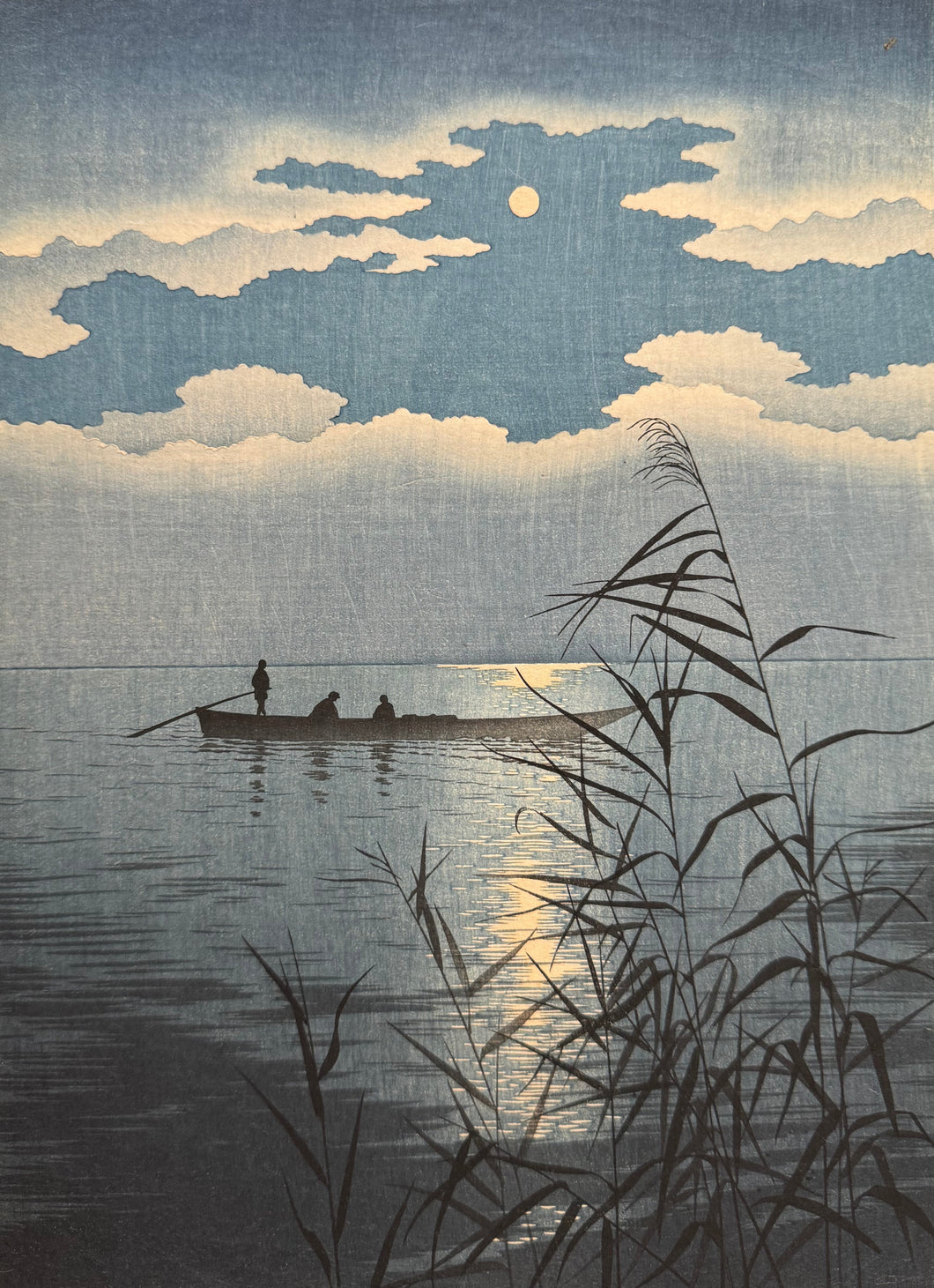 ありがとうございました【真作保証】庄田耕峯　Moonlit sea