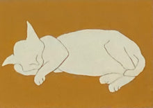 画像をギャラリービューアに読み込む, 【真作保証】熊谷守一  猫
