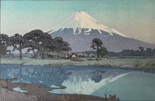 画像をギャラリービューアに読み込む, 【真作保証】吉田博　鈴川　特摺
