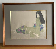 画像をギャラリービューアに読み込む, 【真作保証】加山又造　撫子　
